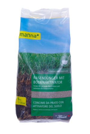 Manna Rasendünger mit Bodenaktivator  20 KG  600 qm