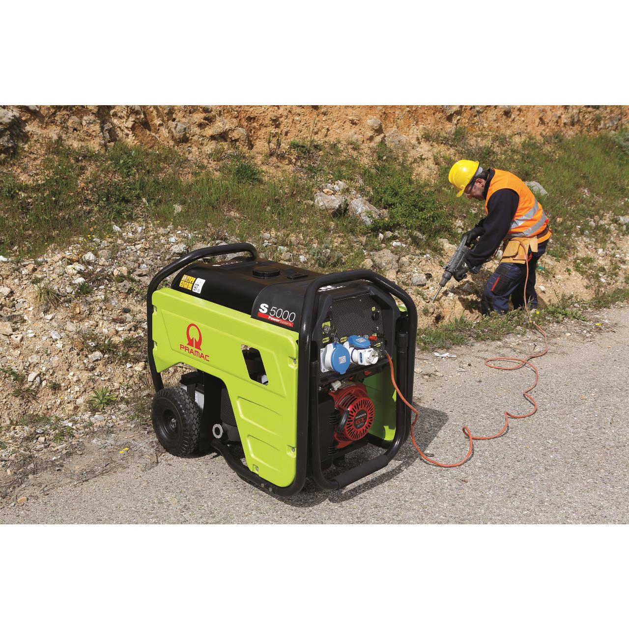 Stromerzeuger S 5000 - SHB ISO AVR - 230V - BENZIN - E START