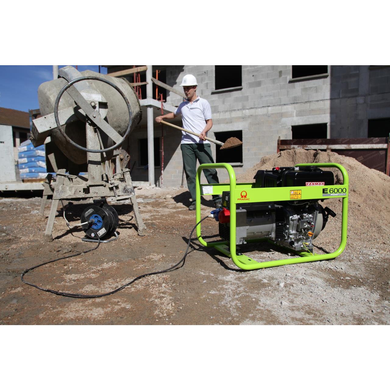 Stromerzeuger E 6000 - TYH 230V / 400V - DIESEL