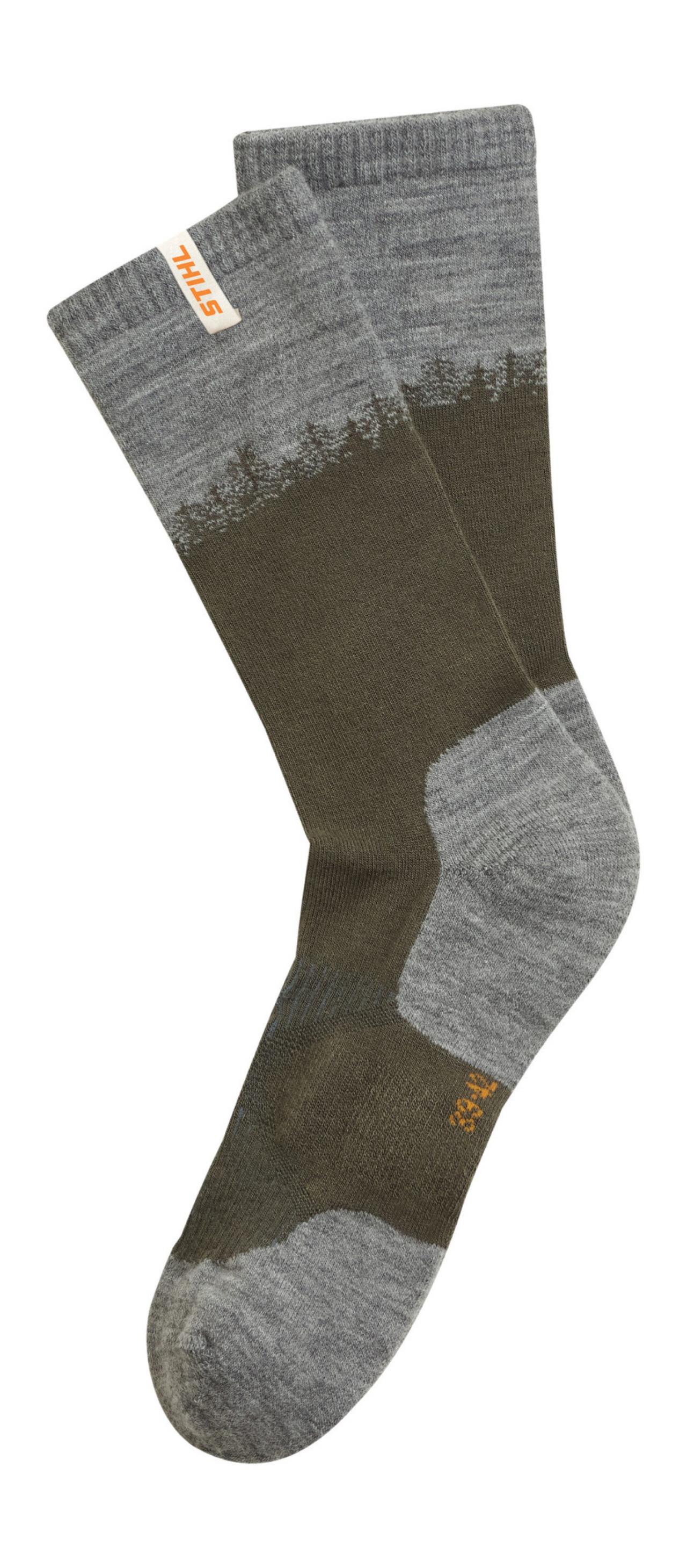 Socken -42 FIR Grün