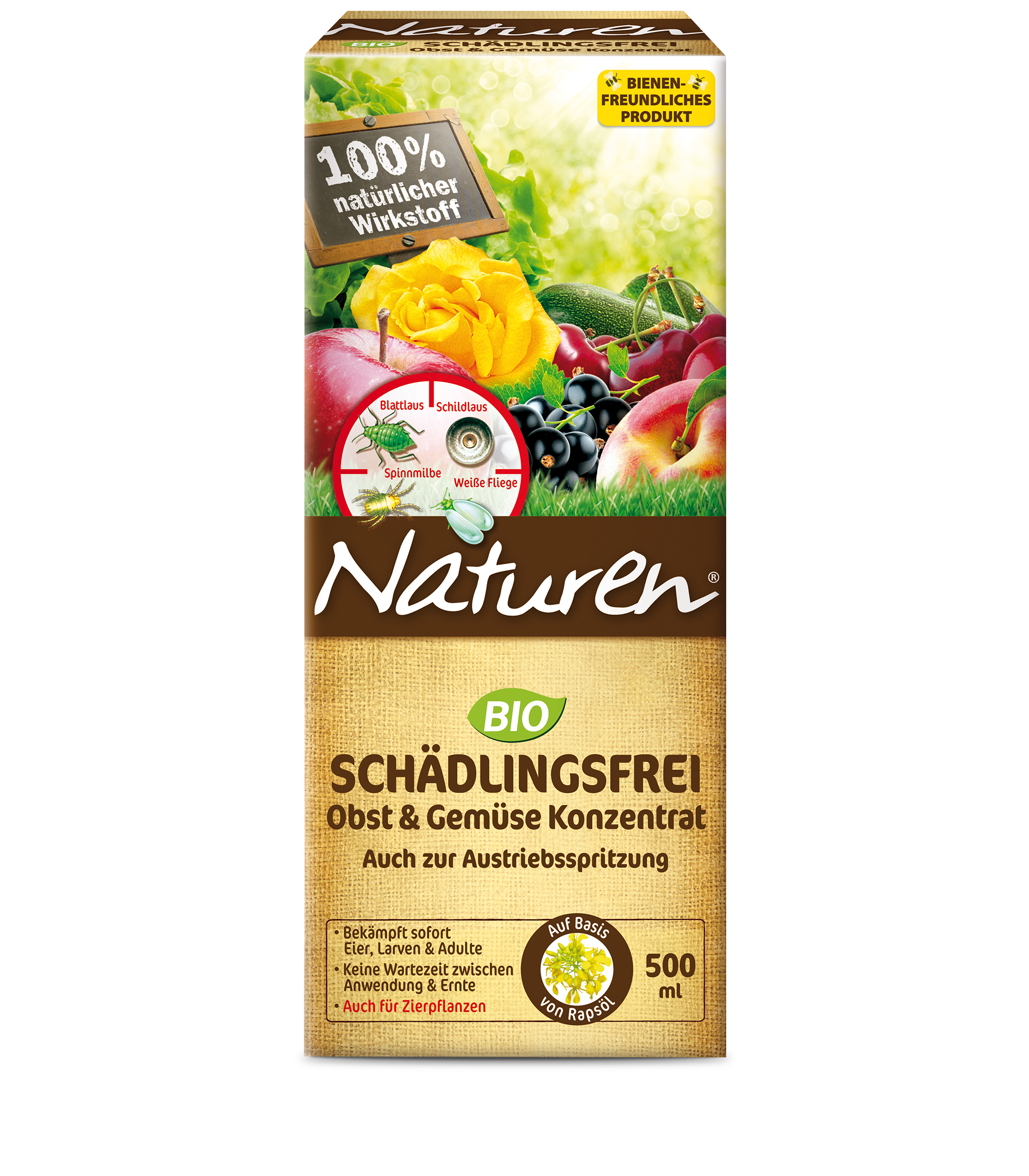 BIO SCHÄDLINGSFREI OBST & GEMÜSE KONZENTRAT 500 ml