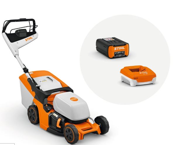 Rasenmäher Stihl RMA 443.3PV Set