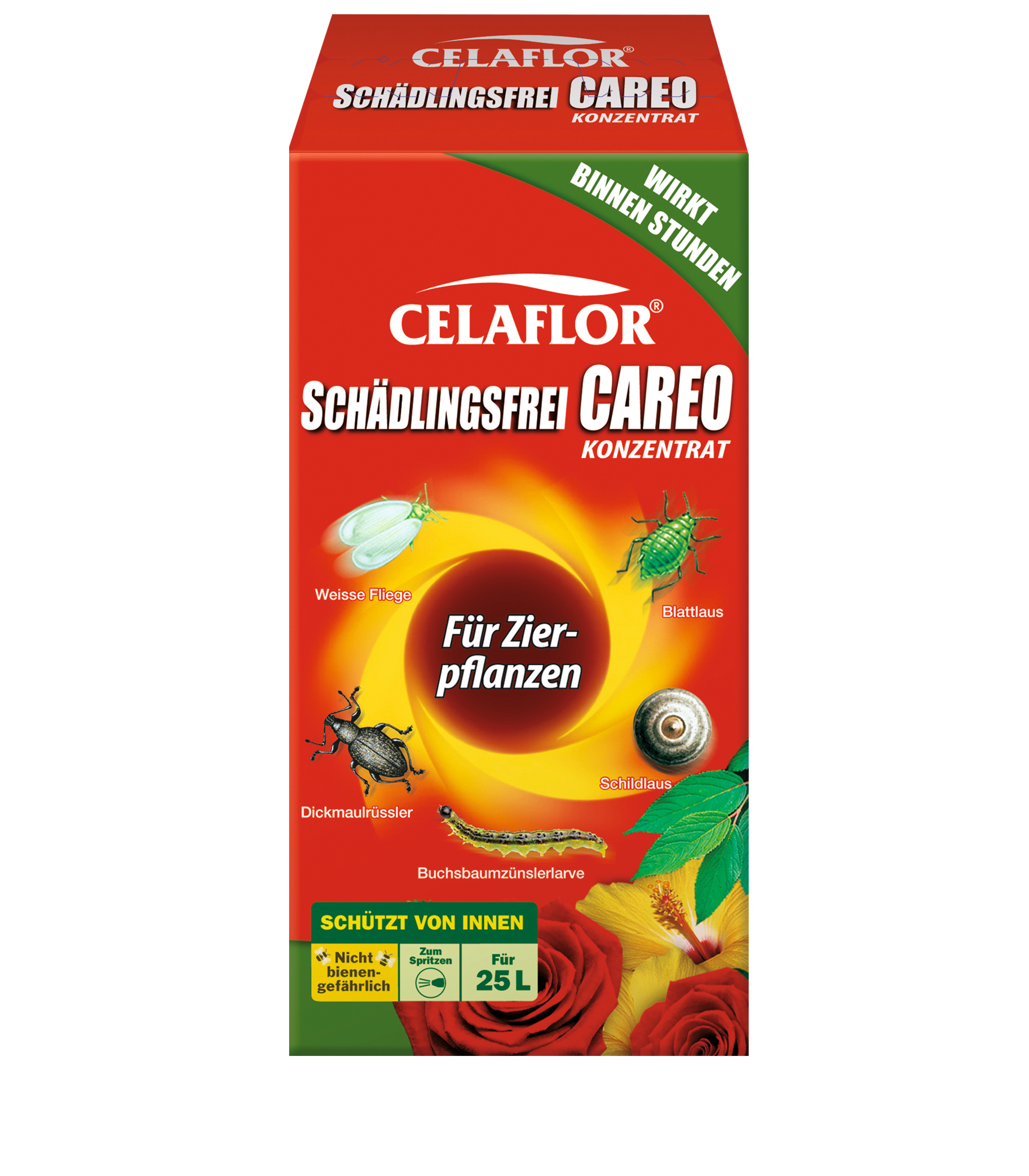 SCHÄDLINGSFREI CAREO KONZENTRAT FÜR ZIERPFLANZEN  250 ml