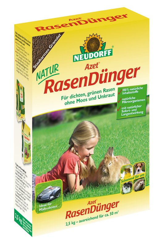 Azet Rasendünger  2,5 Kg