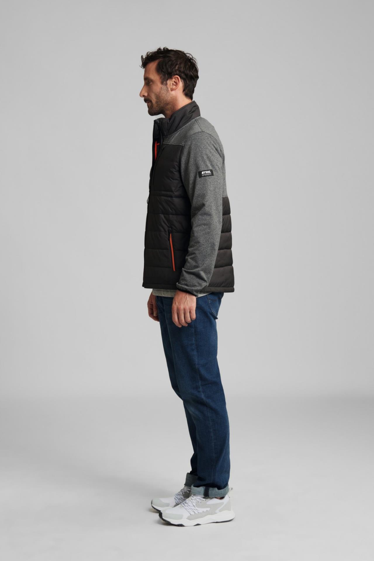 Jacke HYBRID Grau