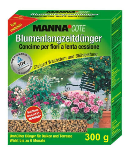 MANNA  COTE Blumenlangzeitdünger   300 g